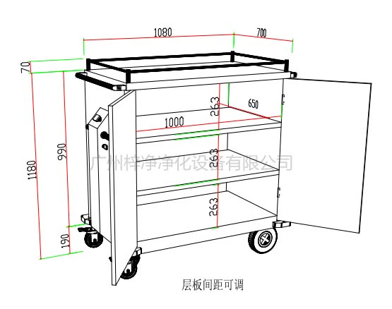 無菌物品運(yùn)送車、回收車、下送車、電動(dòng)運(yùn)送車、密封車設(shè)計(jì)圖